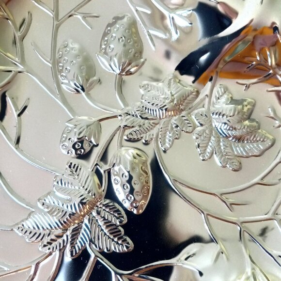 Sterling Craft Leaf Trays Vintage Set of 4 Made in Hong Kong - Picture 6 of 12